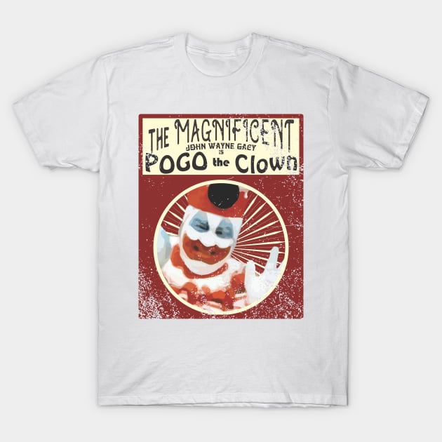 John Wayne Gacy Pogo The Clown - Serial Killers - True Crime T-Shirt by Renegade Rags